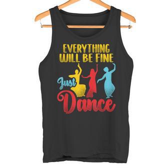 Just Dance For a Bharatanatyam Dancer Tank Top - Monsterry