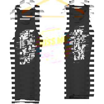 Just Kiss Me We Can Talk Later Tank Top - Monsterry