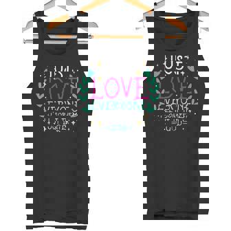 Just Love Everyone I'Ll Sort Them Out Later God Theology God Tank Top - Monsterry
