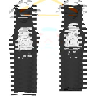 Just Married Honeymoon Car With Cans On Back Tank Top - Monsterry