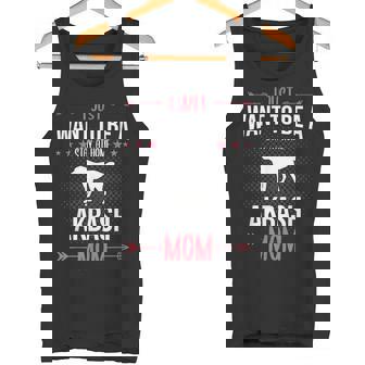 I Just Want To Be Stay At Home Akbash Dog Mom Tank Top - Monsterry