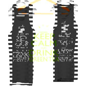 Keep Calm And Drink Tea For Herbal Tea Lovers Tank Top - Monsterry