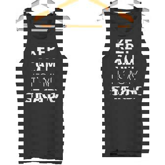 Keep Calm It's My Stag Do Parody Wedding Night Party Tank Top - Monsterry