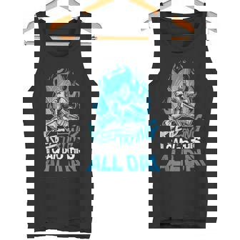 Keep Trying Hockey Sobre Hielo Portero Camiseta sin mangas - Regaloses