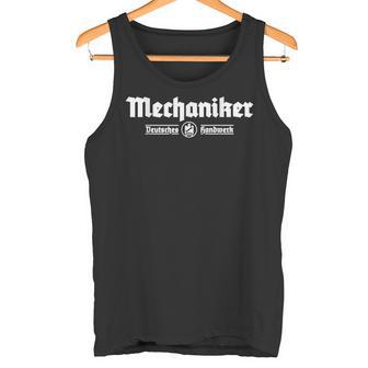 Kfz Mechaniker Mechatroniker Zunftzeichen Zunft Handwerk Tank Top - Geschenkecke