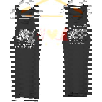 Ki Peace Love Rescue Adopt Dog Lover Costume Puppy Mom Tank Top - Monsterry