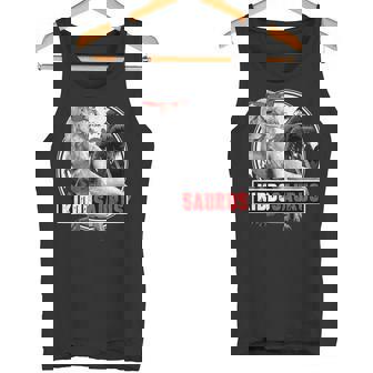 Kiddo Saurus Dinosaur Boy Kiddosaurus T Rex Kid Dino Tank Top - Monsterry