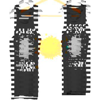 Kids 4th Birthday 4th Trip Around The Sun Space Theme Tank Top - Monsterry