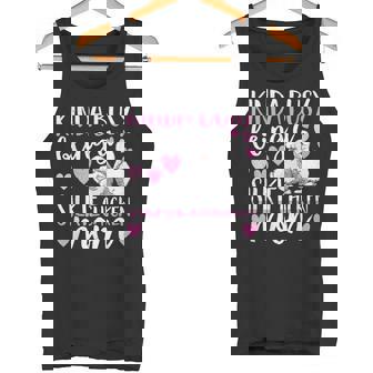 Kinda Busy Being A Silkie Chicken Mom Cute Silky Chicken Pet Tank Top - Monsterry