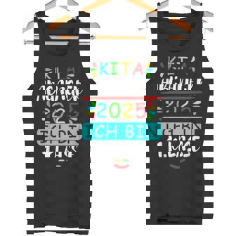 Kita Abgänger 2025 Colourful Graduation Motif Kiga Outfit Decorative S Tank Top - Geschenkecke