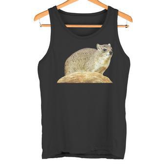 With Klippschliefer Desert Schiefer In Africa Tank Top - Geschenkecke