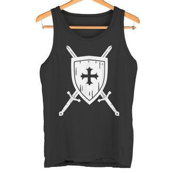 Knight Costume Knight Costume Shield Sword Tank Top - Geschenkecke