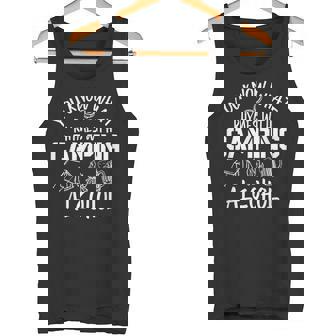 You Know What Rhymes With Camping Alcohol Camping Lover Tank Top - Monsterry