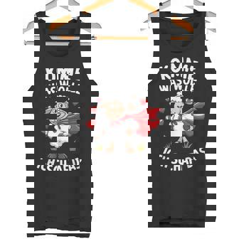 Komme Was Wolle Ich Schaf Das Saying S Tank Top - Geschenkecke