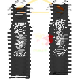 Komme Was Wolle Ich Schaf Das Saying Tank Top - Geschenkecke