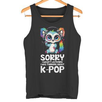 Kpop Items Bias Lemur Korean Pop Tie Dye Fan Merchandise Tank Top - Geschenkecke