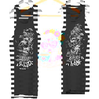 La Chismosa Mexican Chisme Español Esqueleto Calavera Camiseta sin mangas - Regaloses
