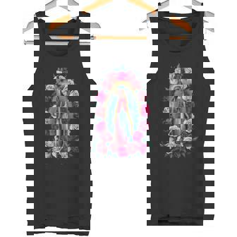 Our Lady Virgin Mary Guadalupe Christian Catholic Tank Top - Monsterry