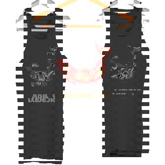 Lakeside Oregon Salmon Native American Indian Fisherman Tank Top - Monsterry