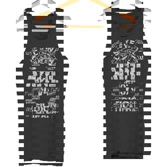 Las Leyendas Nacen En Abril 1975 50 Años Cumpleaños Camiseta sin mangas - Regaloses