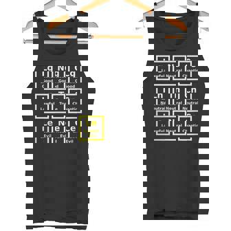 Lawful Evil Alignment Roleplaying Tank Top - Monsterry