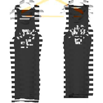 Lawful Evil A Design That Says Lawful Evil Tank Top - Monsterry