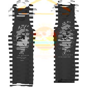 Lawful Evil Vintage D20 Dragon RPG Player Gamer Tank Top - Monsterry