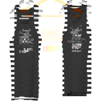 Lazy Burmese Cat Nope Tank Top - Monsterry