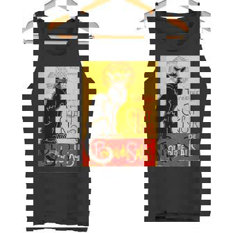 Le Chat Noir The Cat Cat De Gatos Negros Camiseta sin mangas - Regaloses