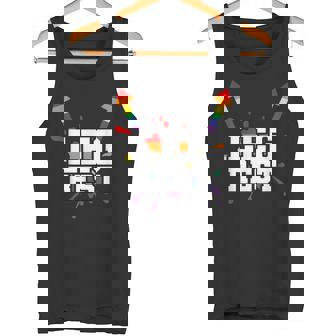 Leg Rest Naughty Dad Joke Vagitarian Lesbian Tank Top - Monsterry
