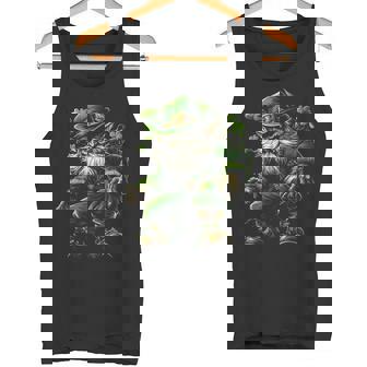 Leprechaun Motivo Mítico Fantasía Obra De Arte Leprechaun Camiseta sin mangas - Regaloses