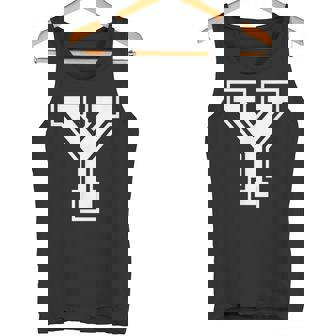Letter Y Name Initial Varsity Alphabet Monogram Tank Top - Monsterry