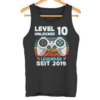 Level 10 Years Birthday Young Gamer 2015 Birthday Tank Top - Geschenkecke