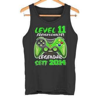 Level 11 Birthday Boy Gamer 2014 11Er Birthday Tank Top - Geschenkecke