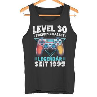 Level 30 Birthday Boy Gamer Man Decorationintage 1995 Tank Top - Geschenkecke