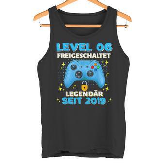 Level 6 Jahre Geburtstags Junge Gamer 2019 Geburtstag Tank Top - Geschenkecke