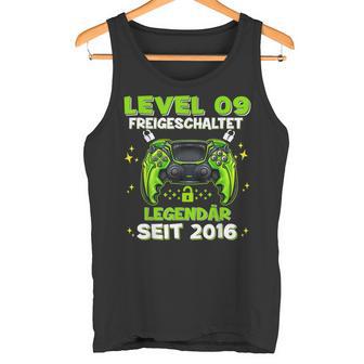 Level 9 Years Birthday Young Gamer 2016 Birthday Tank Top - Geschenkecke