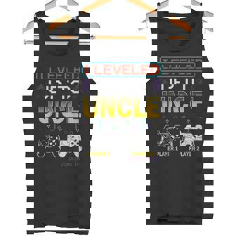 I Leveled Up To Uncle 2023 Nueva Familia Promocionada A Jugador Camiseta sin mangas - Regaloses