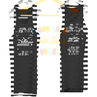 Library Book Fair Vibes Retro Reading Nostalgic Tank Top - Monsterry