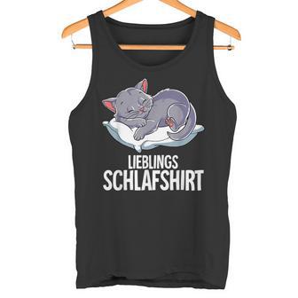 Lieblings Cat Sleep Tank Top - Geschenkecke