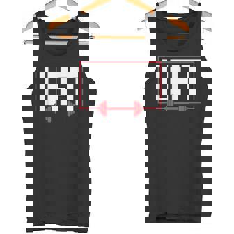 Lift Gimnasio Levantamiento De Pesas Ascensor Levantando Camiseta sin mangas - Regaloses