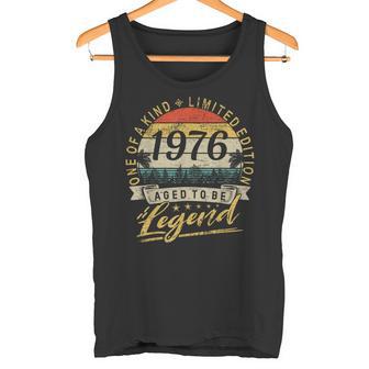 Limited Edition 1976 Geburtstag Retro Geburtsjahr 1976 Tank Top - Geschenkecke