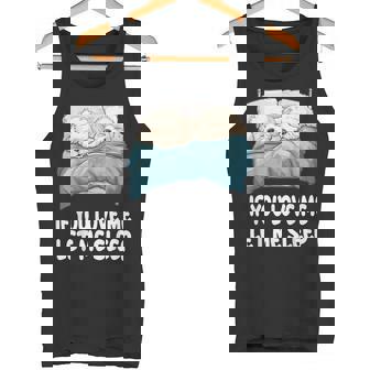 Lindo Pijama Bichon Frise If You Love Me Let Me Sleep Camiseta sin mangas - Regaloses