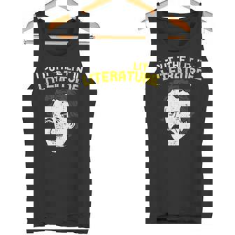 Lit In Literature Reading Librarian Teacher Tank Top - Monsterry