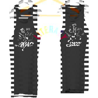 Literacy Squad Reading Teacher Interventionist Specialist Tank Top - Monsterry