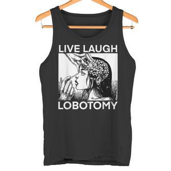 Live Laugh Lobotomy Spade Ink Tank Top - Geschenkecke