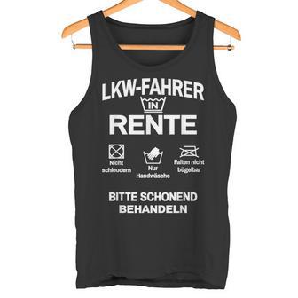 Lorry Driver In Retirement Tank Top - Geschenkecke