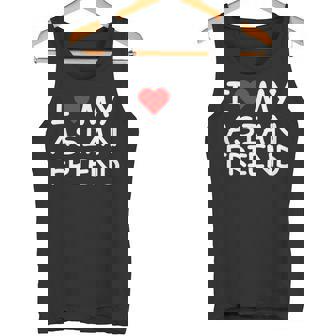 I Love My Asian Friend I Heart My Asian Friend Tank Top - Monsterry