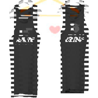 I Love Asians I Heart Asians Tank Top - Monsterry