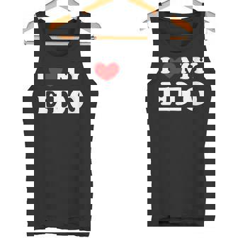I Love My Edo I Heart My Edo Tank Top - Monsterry